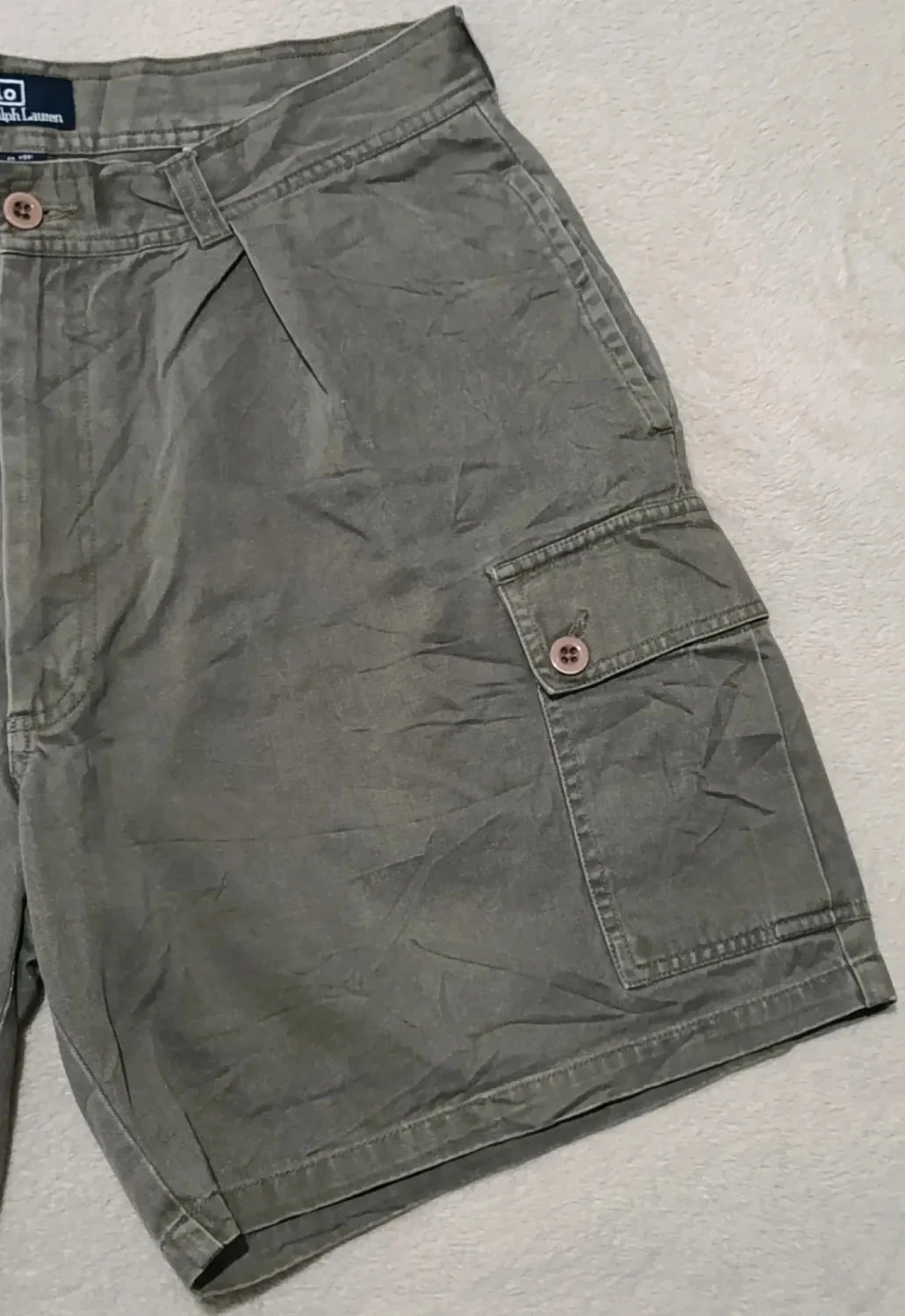 Lichtbruine cargoshort Polo Ralph Lauren Tarpoon Short Maat 36 – photo 5